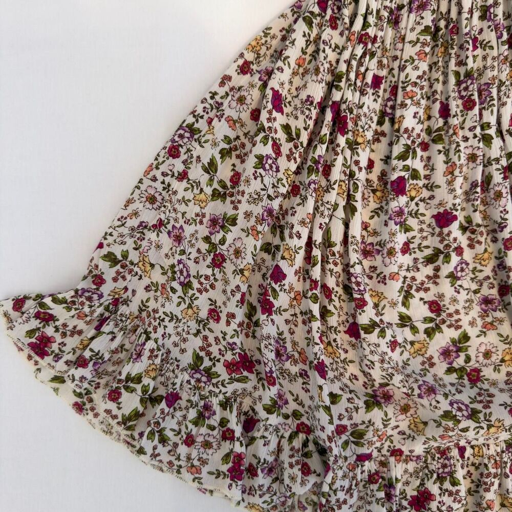 Patrons of Peace Flowy Floral Mini Dress Size M - Picture 4 of 8